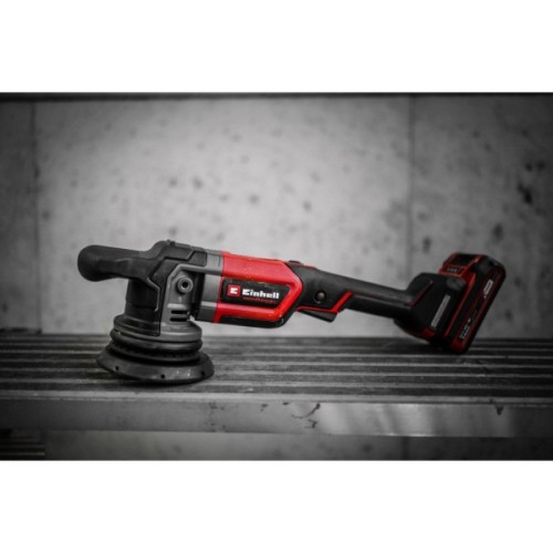 Шліфувальна машина Einhell Professional, CP-EP 18/125 Li BL-Solo, 18V, 125мм, 500–3800об/хв, 2.11кг (без АКБ та ЗП) (2093330)