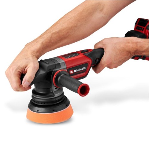 Шліфувальна машина Einhell Professional, CP-EP 18/125 Li BL-Solo, 18V, 125мм, 500–3800об/хв, 2.11кг (без АКБ та ЗП) (2093330)