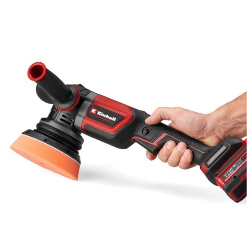 Шліфувальна машина Einhell Professional, CP-EP 18/125 Li BL-Solo, 18V, 125мм, 500–3800об/хв, 2.11кг (без АКБ та ЗП) (2093330)