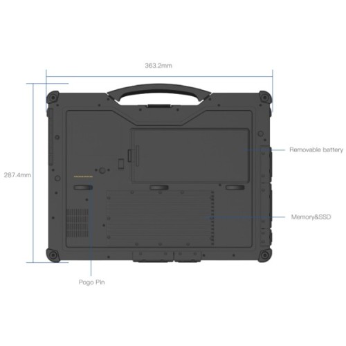 Ноутбук Vinga Scout X14A (X14A-123516512B)