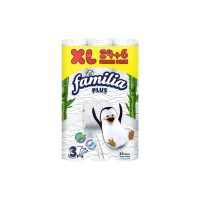 Туалетний папір Familia 3 шари 24+6 рулонів (8690536023479)