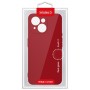 Чохол до мобільного телефона Intaleo SoftShell Apple iPhone 15 Red (1283126585241)