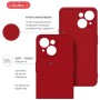 Чохол до мобільного телефона Intaleo SoftShell Apple iPhone 15 Red (1283126585241)