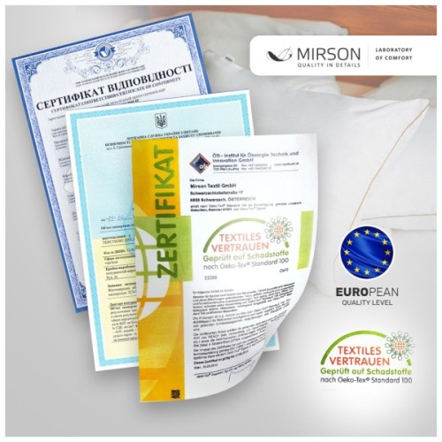 Постільна білизна MirSon Бязь Premium 17-0276 Marigold Євро (2200002112468)