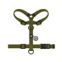 Шлея для собак WAUDOG Magnet анатомічна Н-подібна з QR-паспортом, магнітна пряжка-фастекс L хакі (262431)