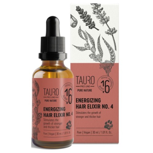 Ефірне масло для тварин Tauro Pro Line Energizing Hair Elixir № 4 для стимуляції росту шерсті 30 мл (TPL47411)