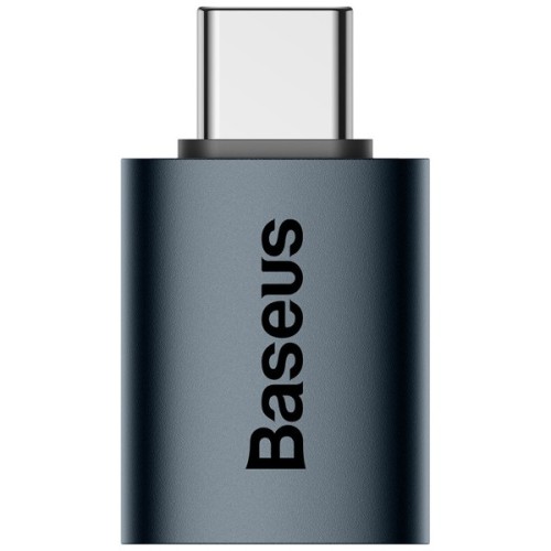 Перехідник OTG USB 3.1 AF to USB-C blue Baseus (ZJJQ000003)