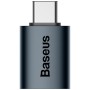 Перехідник OTG USB 3.1 AF to USB-C blue Baseus (ZJJQ000003)