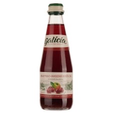 Сік Galicia Яблучно-вишневий прямого віджиму неосвітлений 300 мл с/б (4820209560138)