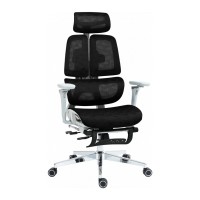 Офісне крісло GT Racer B-2450 White/Black