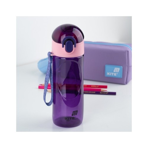 Поїльник-непроливайка Kite 530 мл, фіолетова (K25-400-4)