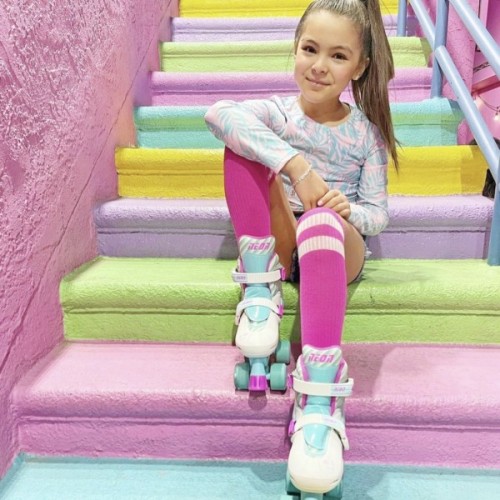 Роликові ковзани Neon Сombo Turquoise розмір 34-37 (NT10T4)