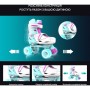 Роликові ковзани Neon Сombo Turquoise розмір 34-37 (NT10T4)