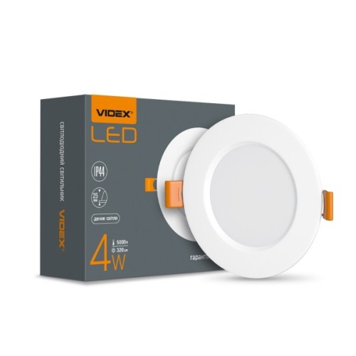 Світильник Videx LED 4W 5000K 220V (VL-DLBR-045)