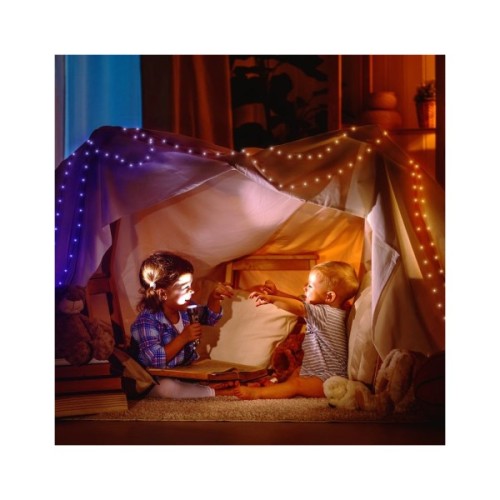 Гірлянда Twinkly Smart LED, Dots 400 RGB LED Lights String Black Wire Plug IP44 20м (TWD400STP-BEU)