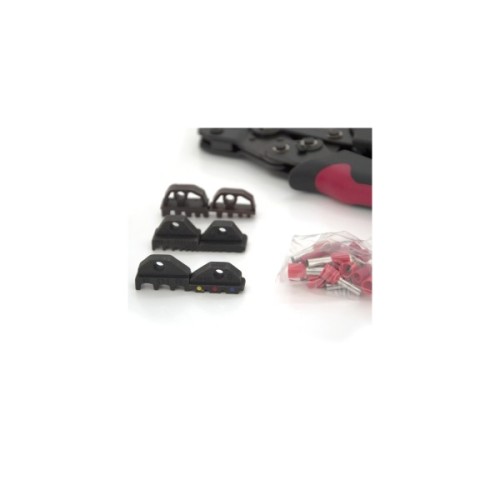 Затиск для клем CINLINELE Black-red + насадки 06 -0.5-6mm2, 02С -0.5-2.5mm2, 06WF -0.25-6mm2 (Cinlin-06-02C-06WF)