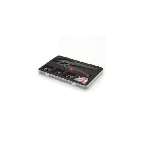 Затиск для клем CINLINELE Black-red + насадки 06 -0.5-6mm2, 02С -0.5-2.5mm2, 06WF -0.25-6mm2 (Cinlin-06-02C-06WF)