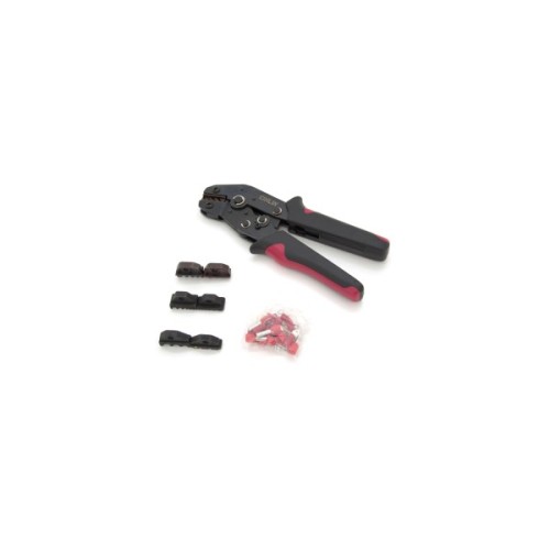 Затиск для клем CINLINELE Black-red + насадки 06 -0.5-6mm2, 02С -0.5-2.5mm2, 06WF -0.25-6mm2 (Cinlin-06-02C-06WF)