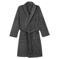 Халат Ardesto чоловічий Stripe, розмір XL/XXL, 100% поліестер, темний (ART2120MGX)