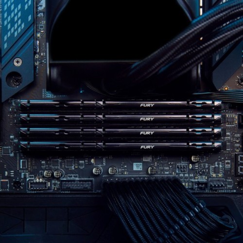 Модуль пам'яті для комп'ютера DDR5 16GB (2x8GB) 6000 MHz Beast Kingston Fury (ex.HyperX) (KF560C36BBEK2-16)