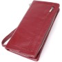 Гаманець ST Leather Шкіряний з відділенням під телефон Бордовий (23102)