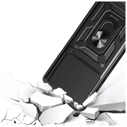 Чохол до мобільного телефона BeCover Military Motorola Edge 60 Fusion Black (715522)