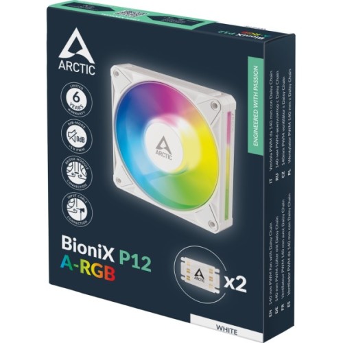 Кулер до корпусу Arctic BioniX P14 A-RGB WHT (ACFAN00340A)