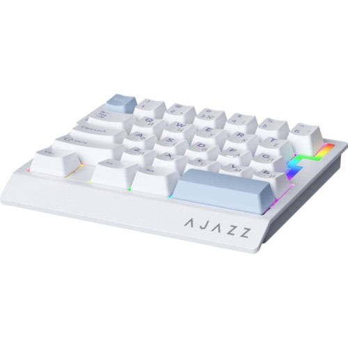Клавіатура Ajazz AK029 Ice Island Magnetic Switch USB UA White/Blue (AK029-I-WB)