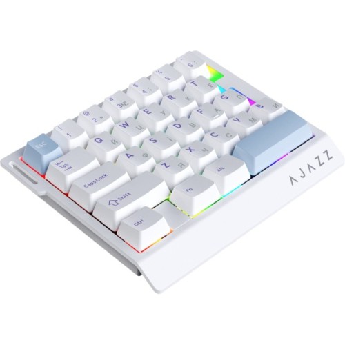 Клавіатура Ajazz AK029 Ice Island Magnetic Switch USB UA White/Blue (AK029-I-WB)