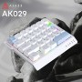 Клавіатура Ajazz AK029 Ice Island Magnetic Switch USB UA White/Blue (AK029-I-WB)