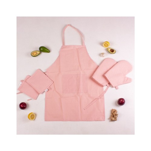 Фартух MirSon Набір 14-1312 Domiano бязь дві прихватки + дві рукавички-прихватки + фартух (2200006752660)