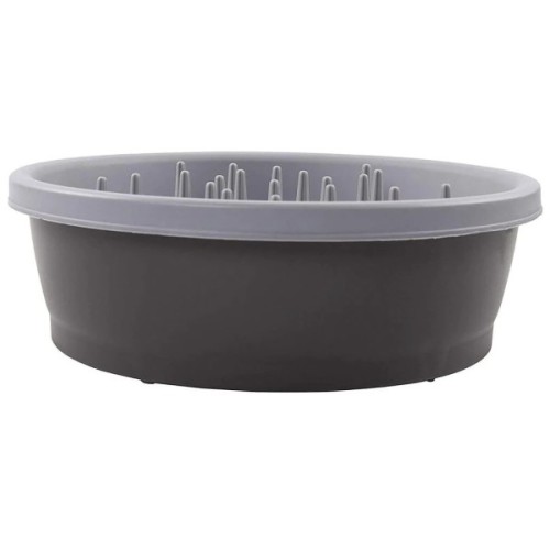 Посуд для собак Dexas Миска для повільного годування 1.44 л світло-сіра (0084297309572)