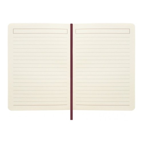 Книга записна Optima Vivella А6 128 аркушів лінія рожевий (O20390-09)