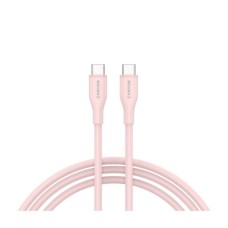 Дата кабель USB-C to USB-C 1.0m CC60SC10 60W Silicon Pink Sand Canyon (CNS-CC60SC10PS)