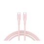Дата кабель USB-C to USB-C 1.0m CC60SC10 60W Silicon Pink Sand Canyon (CNS-CC60SC10PS)
