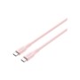Дата кабель USB-C to USB-C 1.0m CC60SC10 60W Silicon Pink Sand Canyon (CNS-CC60SC10PS)