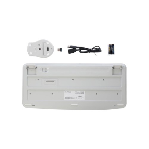 Комплект A4Tech FG2500S Plus Wireless UA White (4711421003278)