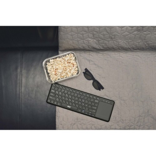 Клавіатура 2E KT100 Touch Wireless UA Black (2E-KT100WB_UA)