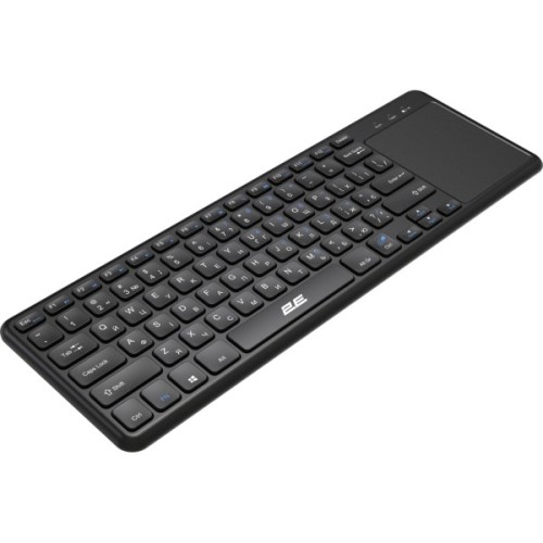 Клавіатура 2E KT100 Touch Wireless UA Black (2E-KT100WB_UA)