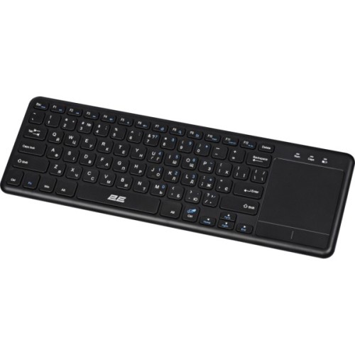 Клавіатура 2E KT100 Touch Wireless UA Black (2E-KT100WB_UA)