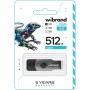 USB флеш накопичувач Wibrand 512GB Lizard Black USB 3.2 (WI3.2/LI512P9B)