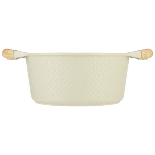 Каструля Resto Ran біла 24 см 4,2 л (93803)