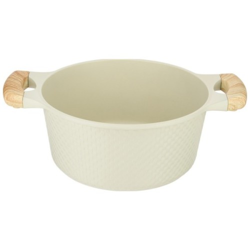 Каструля Resto Ran біла 24 см 4,2 л (93803)