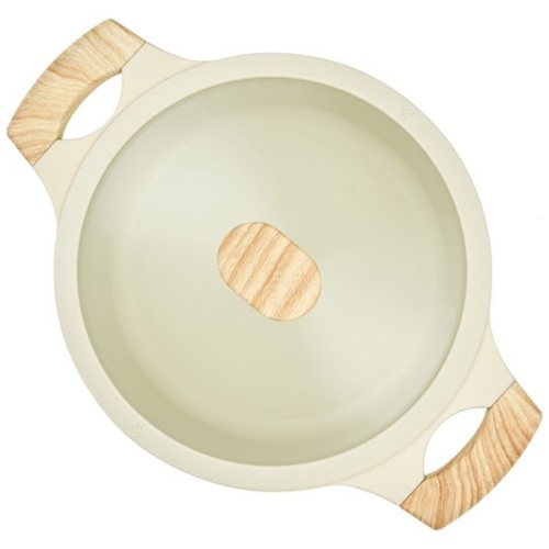 Каструля Resto Ran біла 24 см 4,2 л (93803)