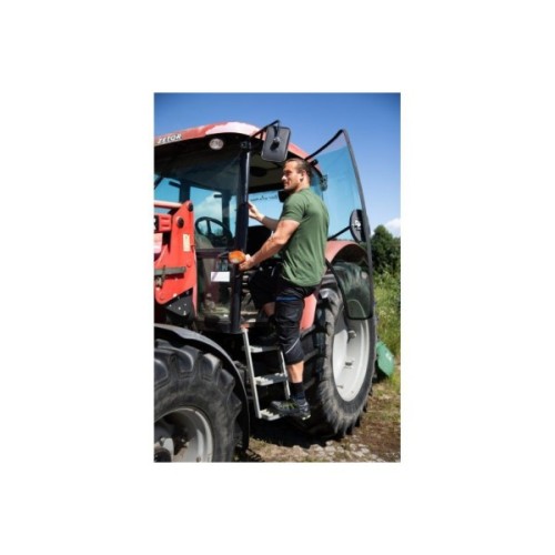 Футболка робоча Hoegert VILS HT5K426-3XL 100% бавовна темно-зелена, 3XL (58) (HT5K426-3XL)