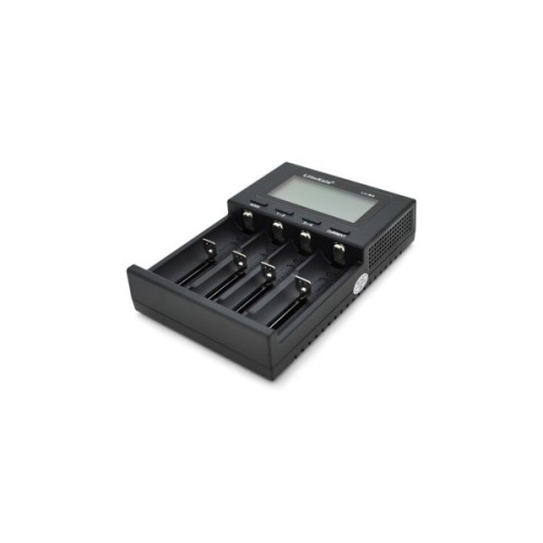 Зарядний пристрій для акумуляторів Liitokala 4 Slots, LED display, 5V Type C, 3.7V/1.2V AA/AAA 18650/26650/16340/14500/10440/18500 (Lii-M4)