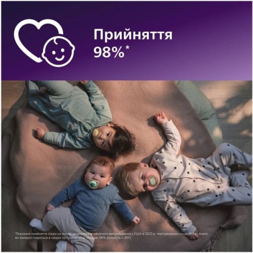 Пустушка Philips AVENT Ultra Air 6-18 місяців 2 шт (SCF087/17)
