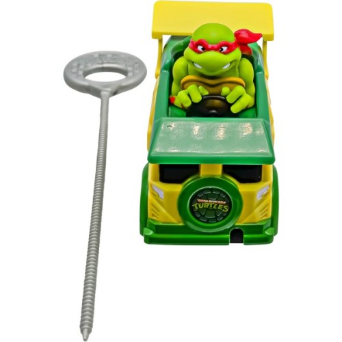 Ігровий набір Funrise TMNT Черепашки-ніндзя класичні Гонщик з лаунчером Рафаель (71020)