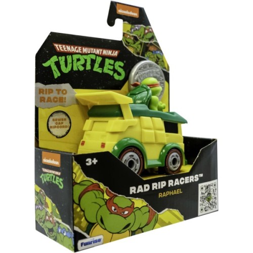 Ігровий набір Funrise TMNT Черепашки-ніндзя класичні Гонщик з лаунчером Рафаель (71020)