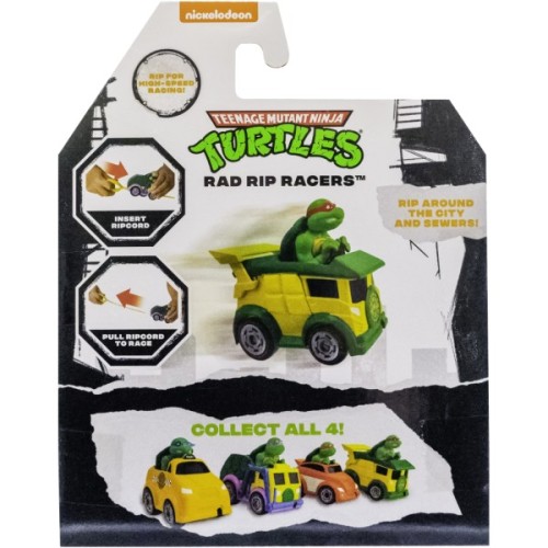 Ігровий набір Funrise TMNT Черепашки-ніндзя класичні Гонщик з лаунчером Рафаель (71020)